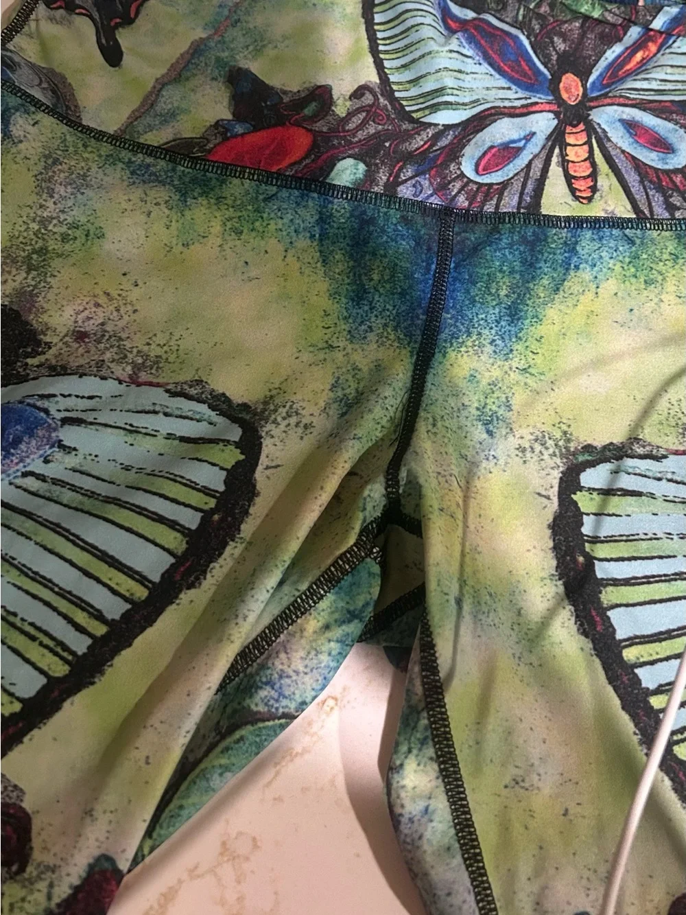 Democracy yoga butterfly